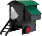 Nestera Chicken Coop Medium Raised Design with Wheels