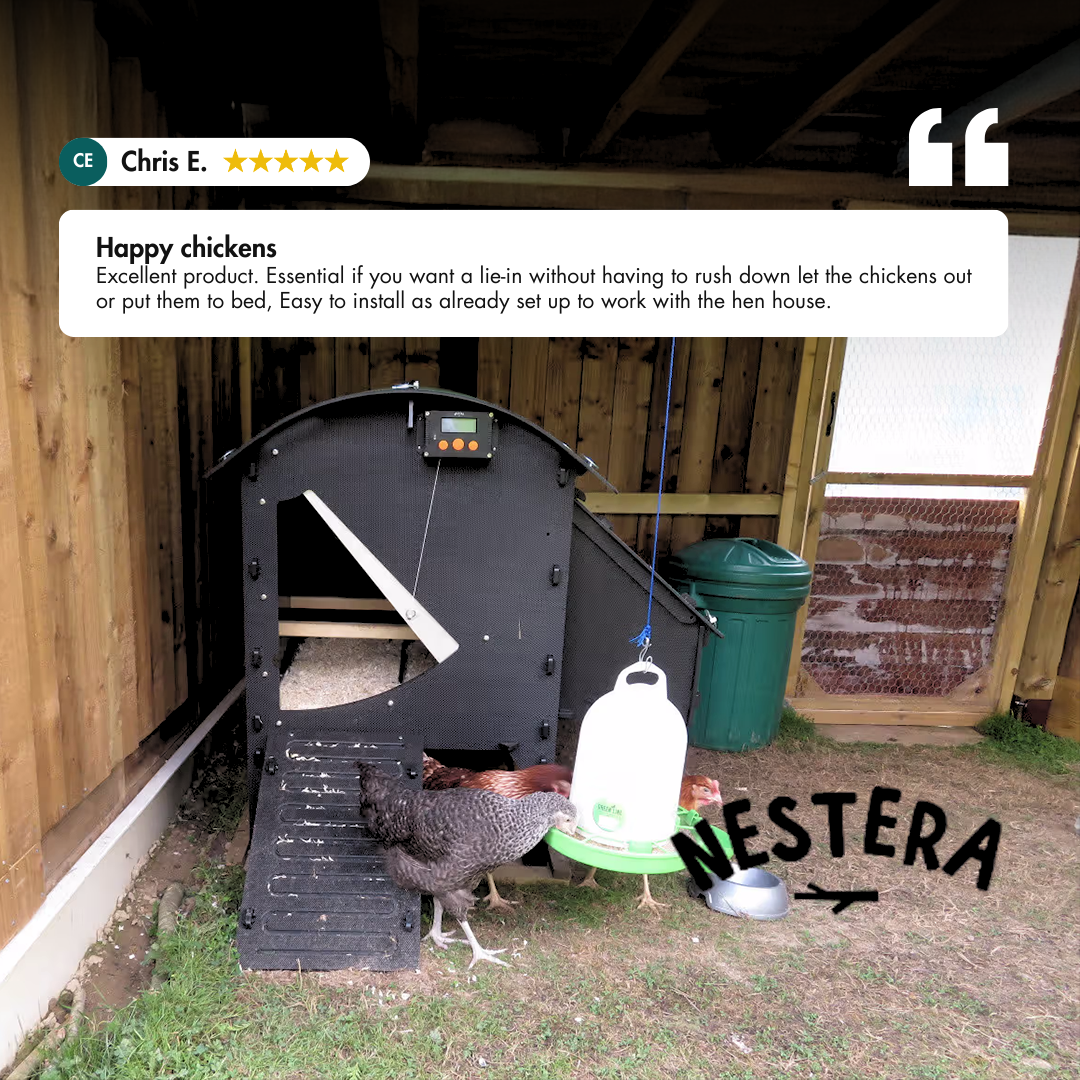 Nestera automatic chicken door opener review