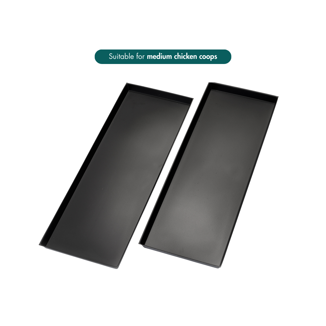 Nestera rectangular droppings tray