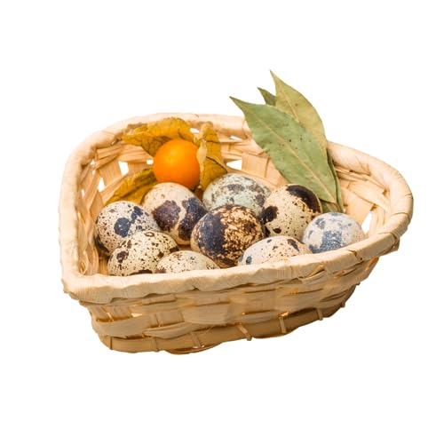 Nutritious Quail Eggs in a basket