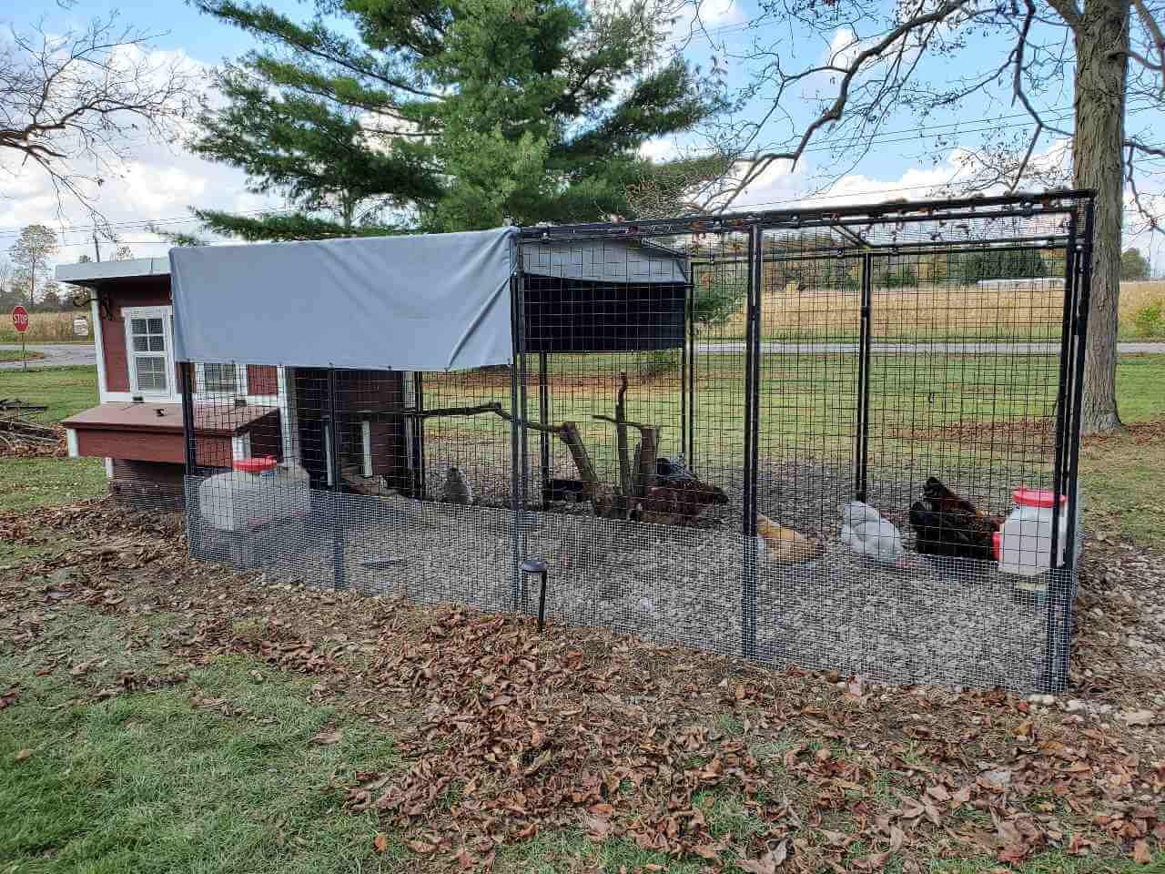 OverEZ Chicken Run Large 15' Walk-In Stand-Alone or Attachable