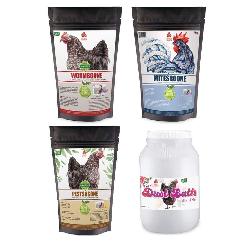 Pampered Chicken Mama Ultimate Parasite Bundle - Everything for a Healthy Coop!