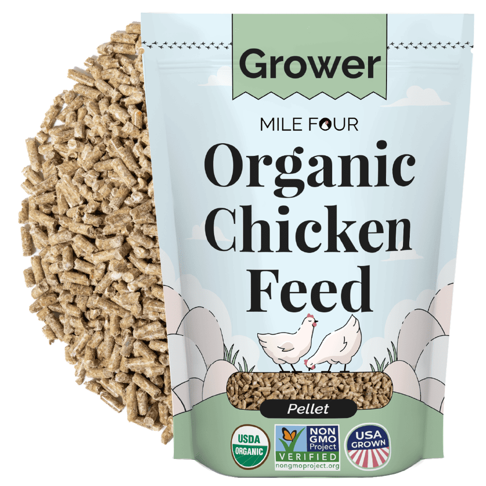 Mile Four Grower Organic Chicken Feed