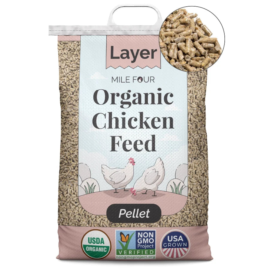Mile Four Layer Organic Chicken Feed