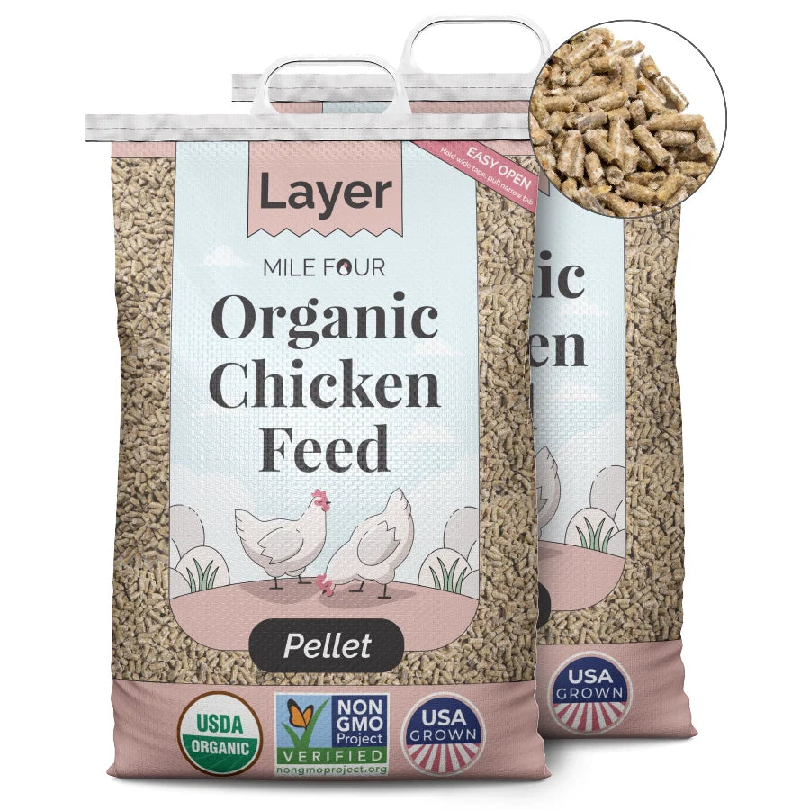 Mile Four Layer Organic Chicken Feed