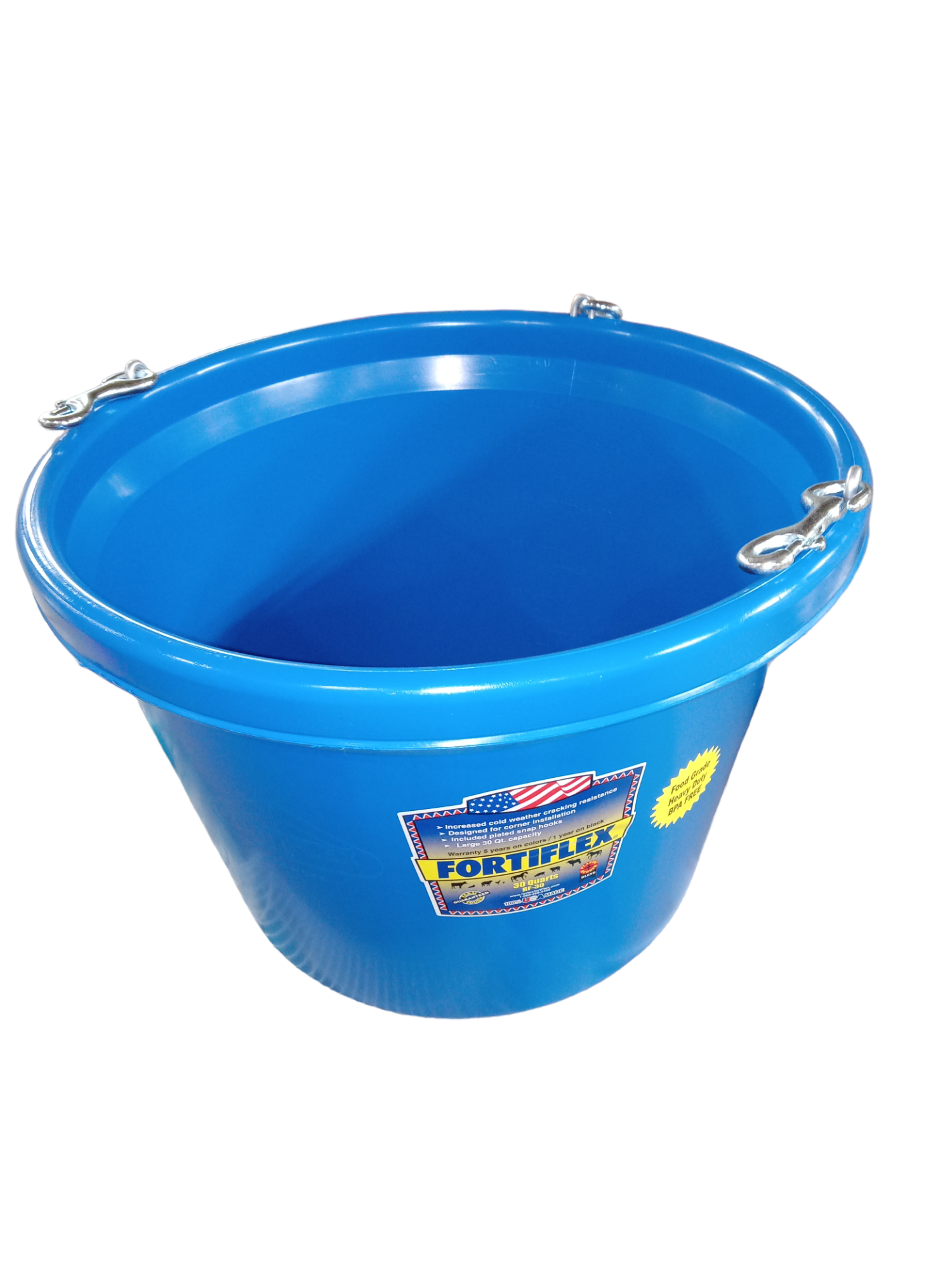 COMEDERO/TINA, REDONDO AZUL, 30 QT