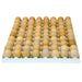 Plastic egg tray designed for Cimuka T-Series incubators.