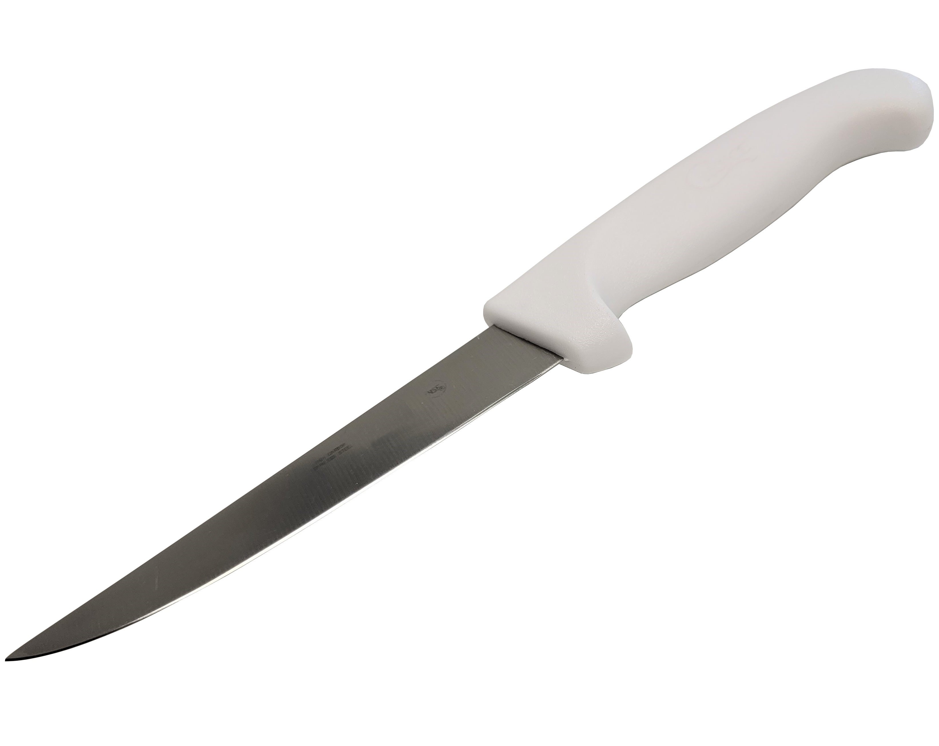 Poultry butcher knife kit with 3 1/4-inch semi-flexible knife