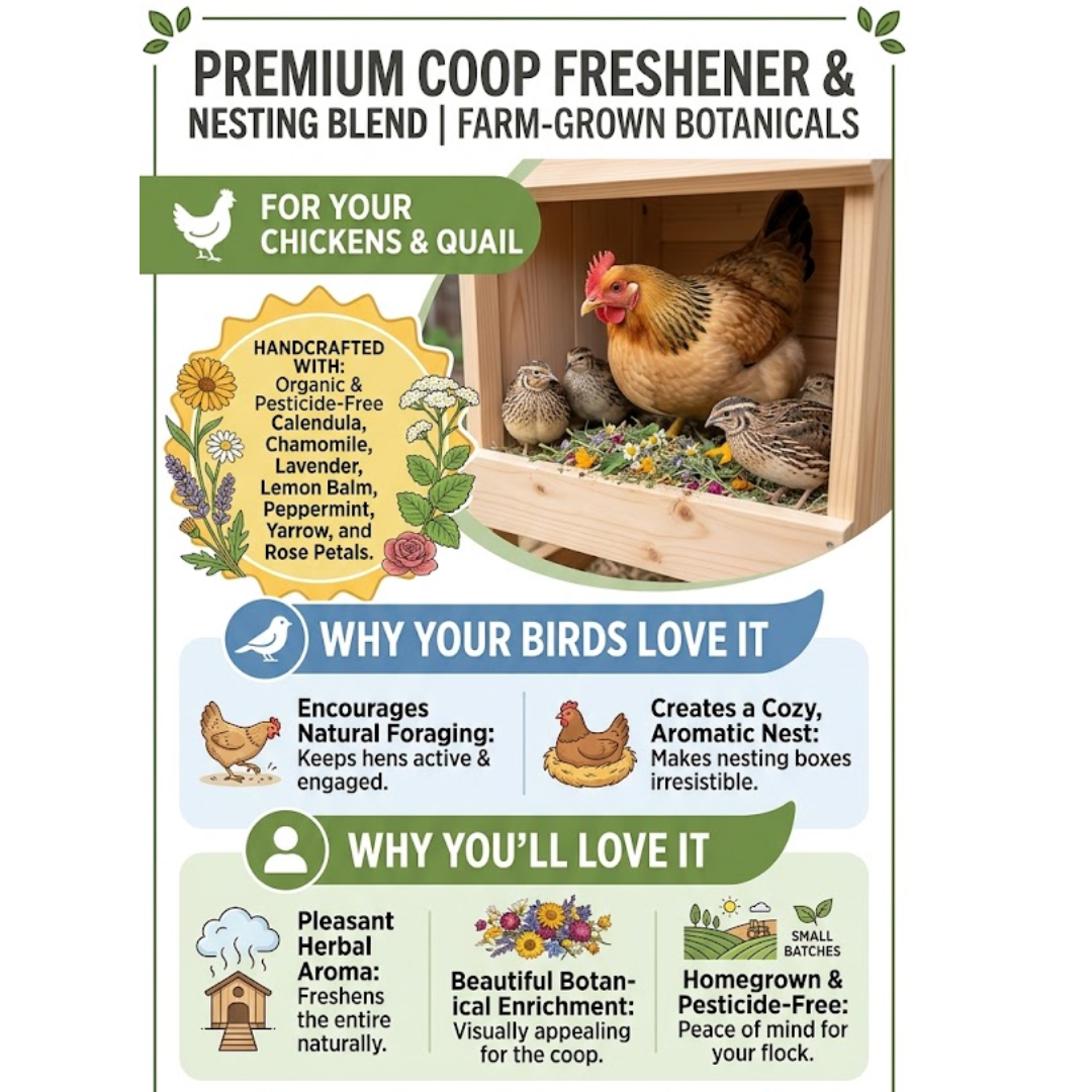 Premium Coop Freshener & Nesting Blend