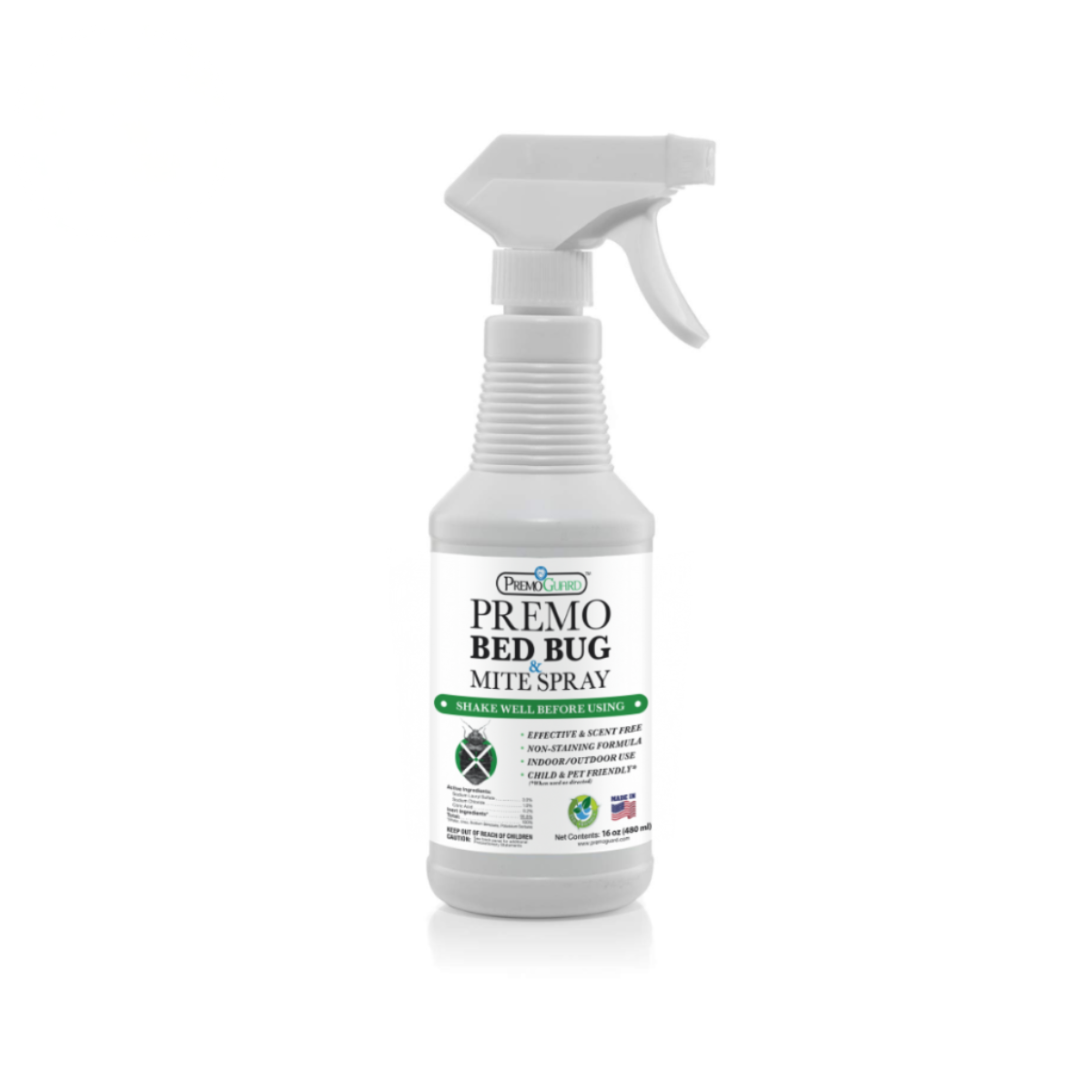 Premo Guard 16 oz poultry and bird mite pest spray