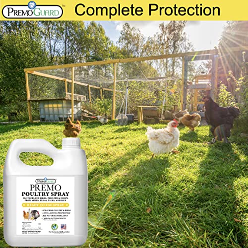 Premo Guard Poultry Spray Safe 128 oz complete protection