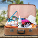 Premo Guard Spray travel size in a luggage