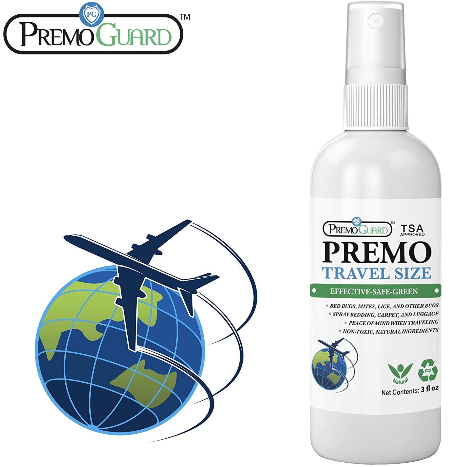Premo Guard Spray travel size poultry and bird mite pest spray