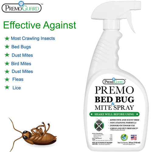 Premo Guard natural poultry mite, lice and flea killer effective against all mites