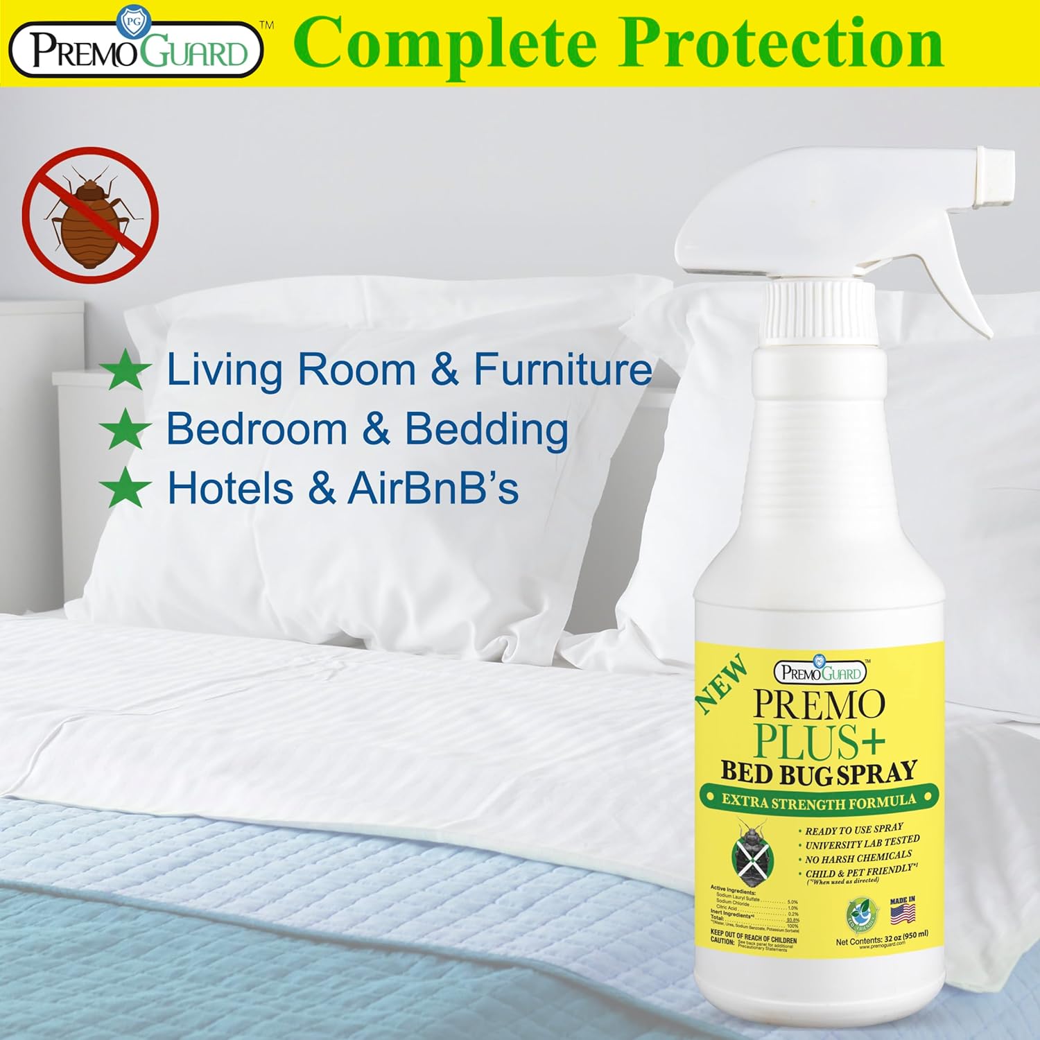 Premo Guard plant-based poultry pest-control spray