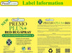 Premo Guard plant-based poultry pest-control spray label information