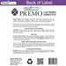 Premo Guard poultry laundry additive back of label