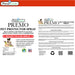 Premo Poultry Protector natural poultry pest spray for mites and lice Label Information