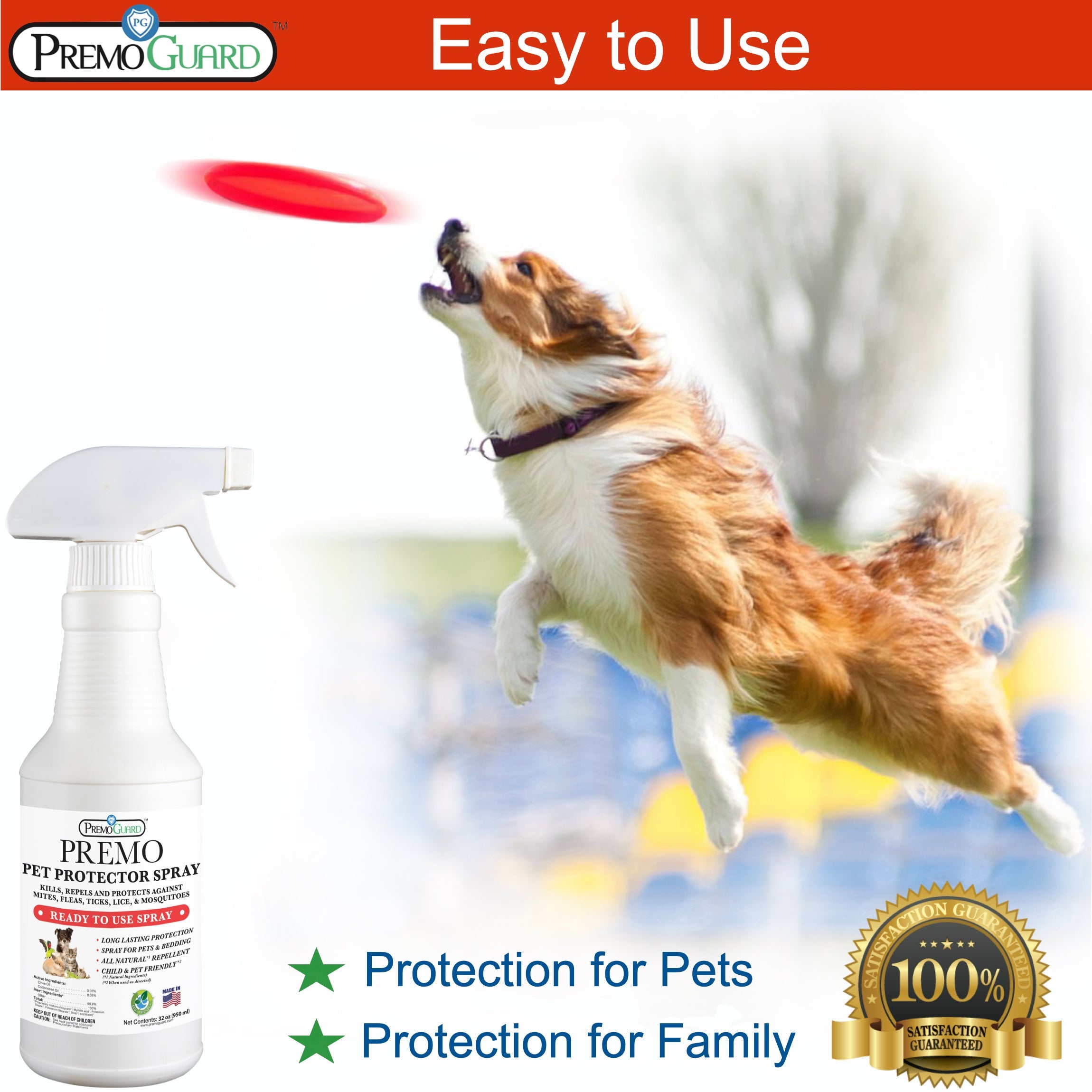 Premo Poultry Protector spray for poultry pest management