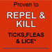 Premo Poultry Protector spray proven to repel and kill ticks, fleas and lice 100%