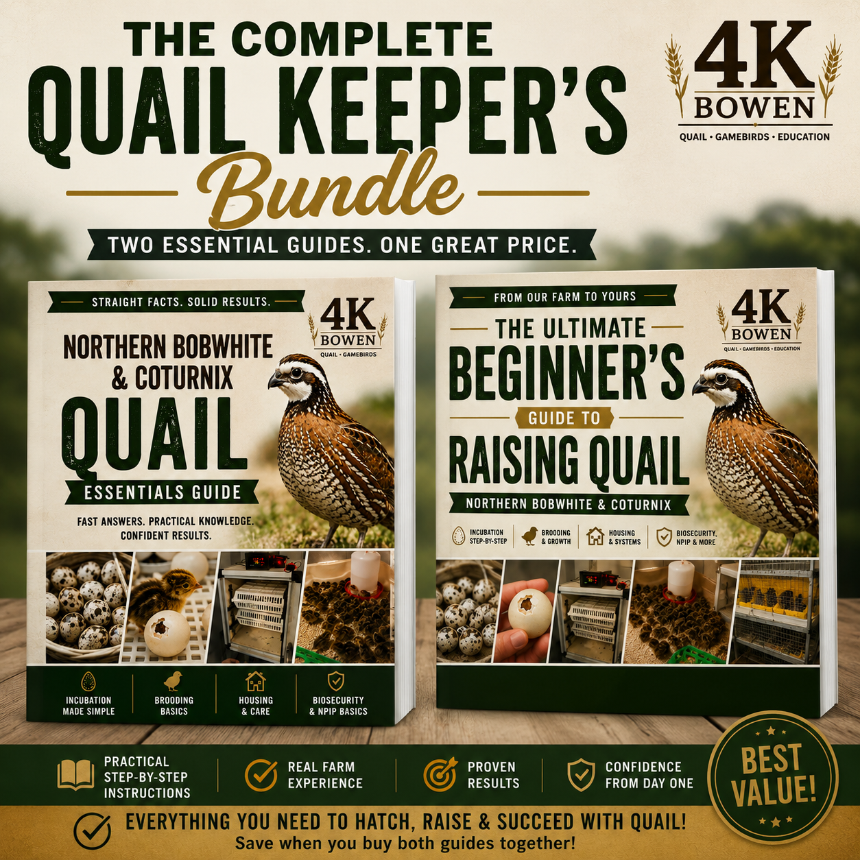 36 Jumbo Coturnix Quail Eggs Starter Kit