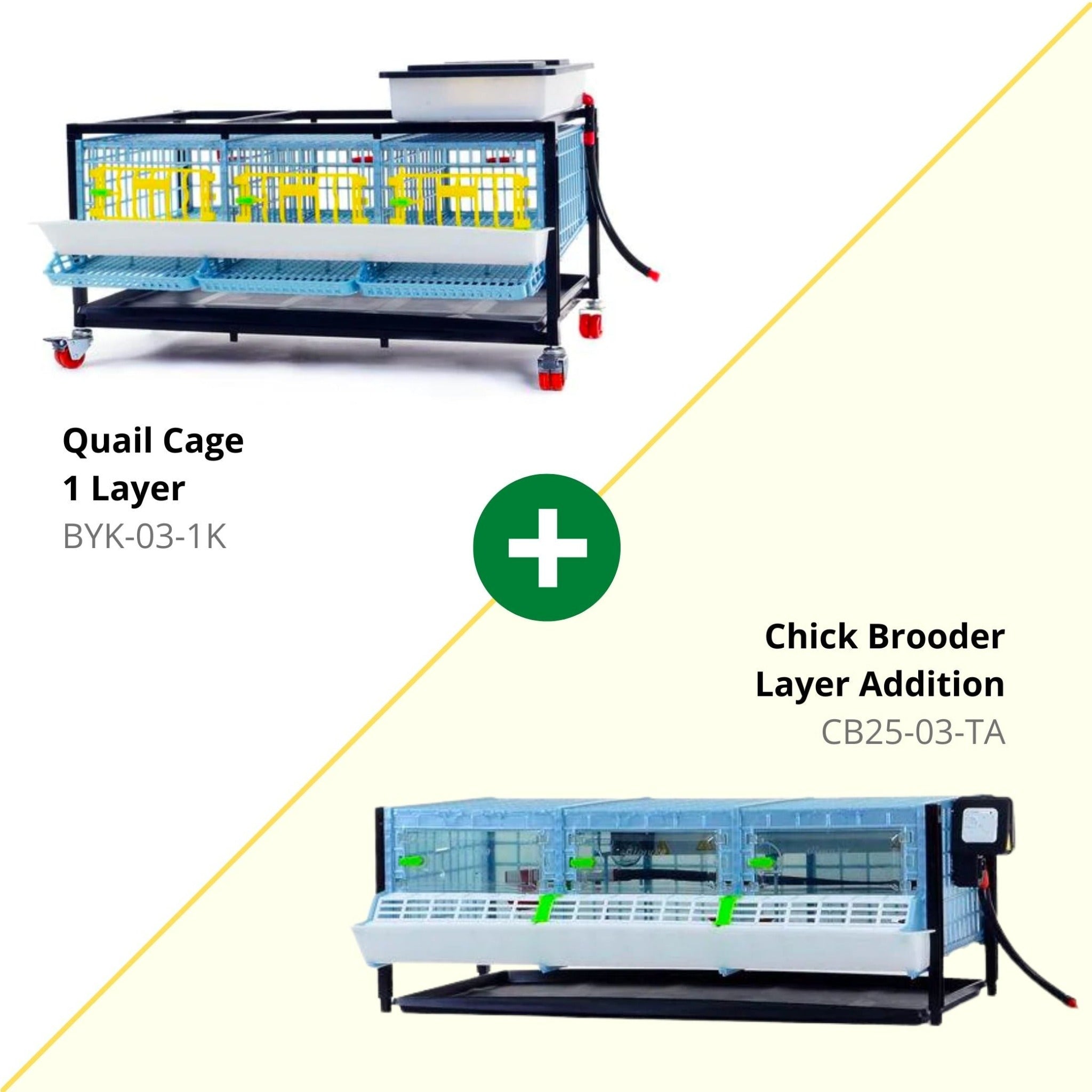Cimuka Quail Starter Kit - Brooder & Cage