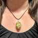 Quail Egg Necklace wore by a woman