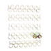 Quail egg inserts with deep pockets for 14–18 g Coturnix eggs