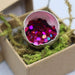 Red Glitters inside Quail Eggshell 