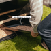 Removable droppings tray for Nestera chicken coops