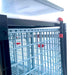 Removable poultry feeder with grill cover designed to reduce scattered feed