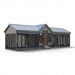 Reverse Gable Coop with Large Feed Room A1032CRGD | Hen House Collection