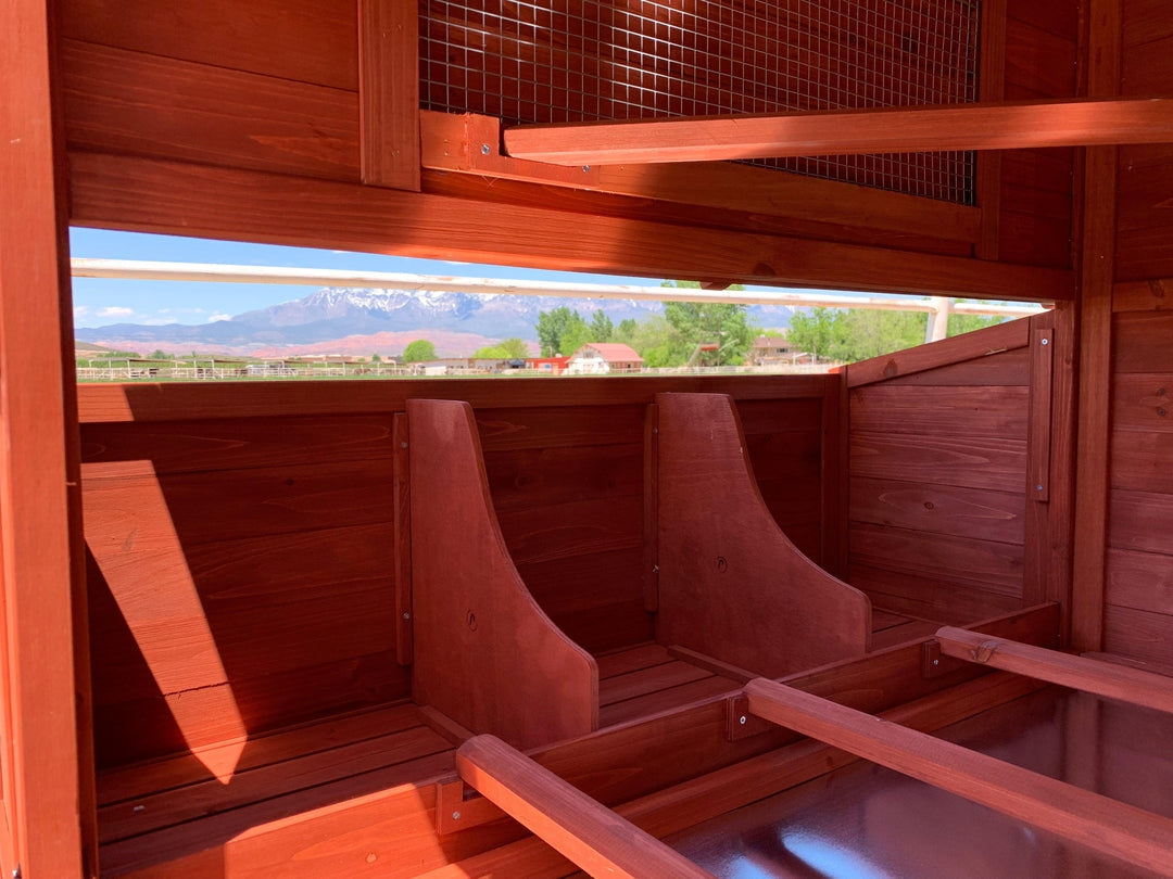 Chicken Coop Kit for 10 Chickens - 3 Run Options | Rhode Island Homestead Coop