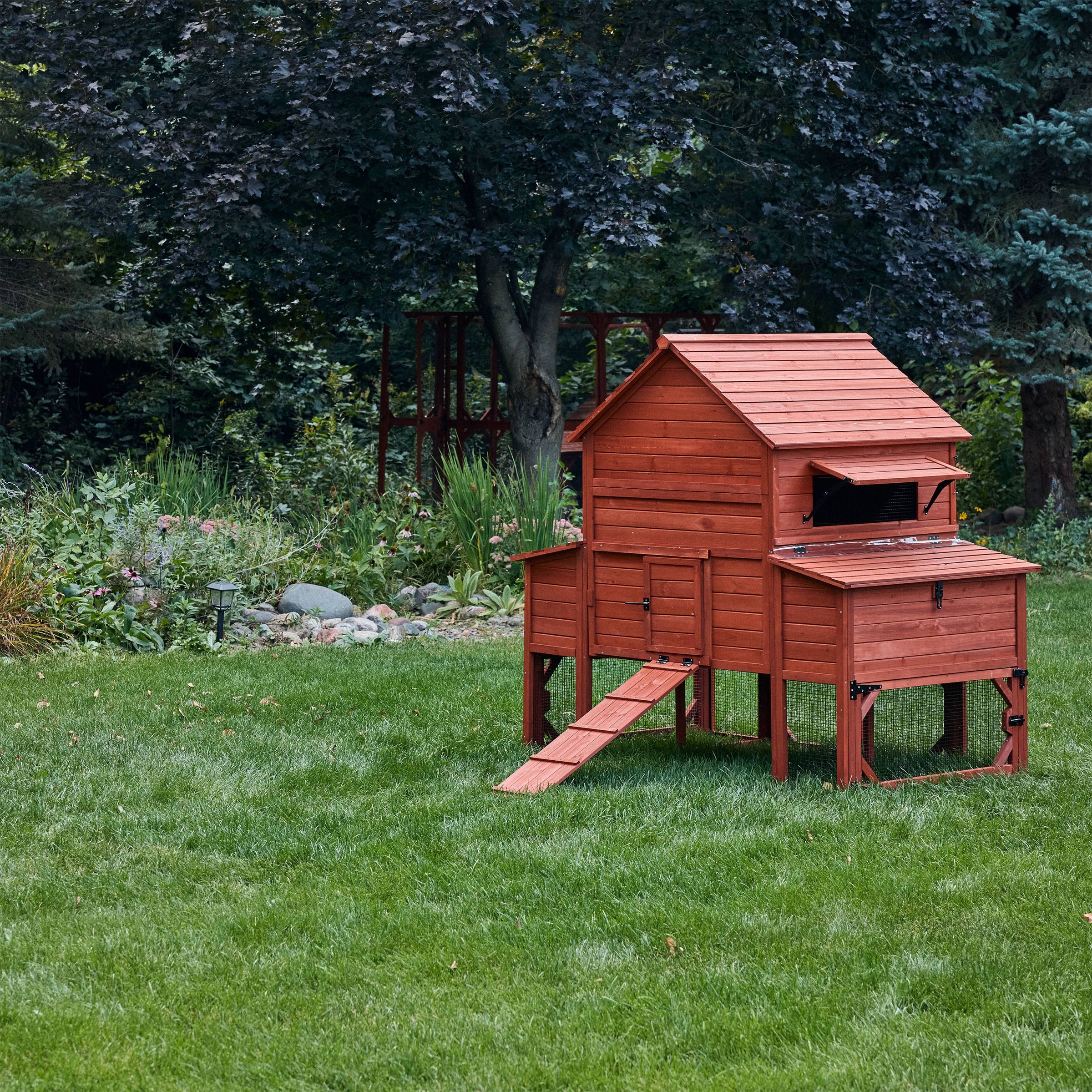 Chicken Coop Kit for 10 Chickens - 3 Run Options | Rhode Island Homestead Coop
