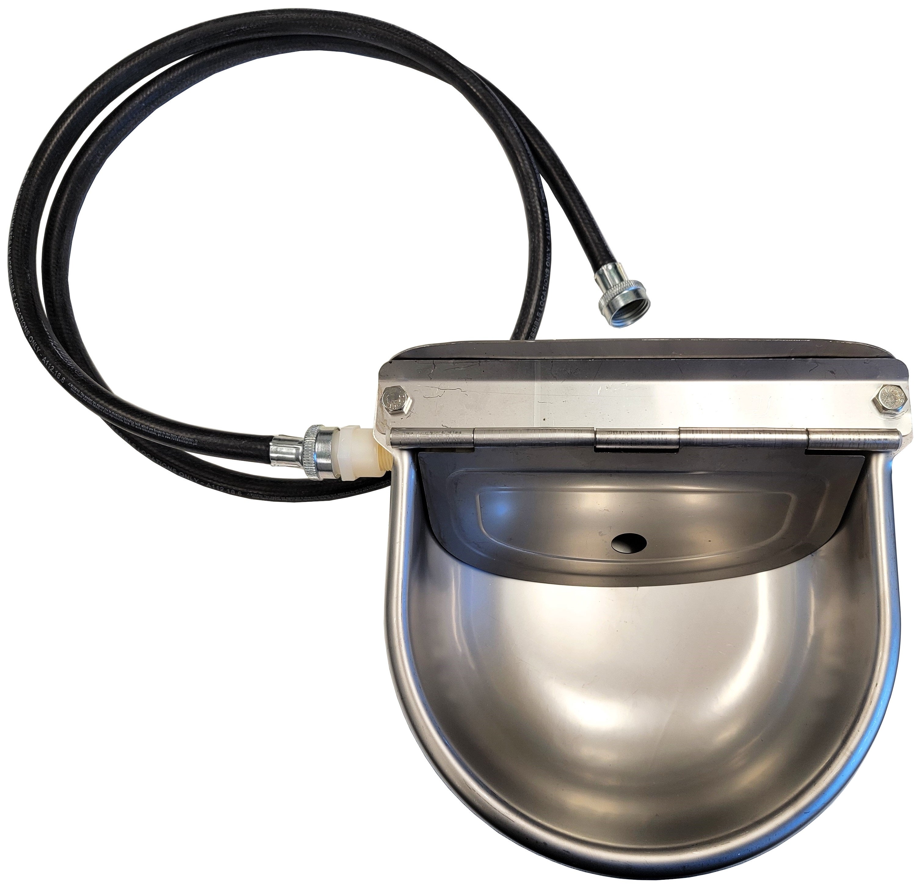 Rite Farm Products 2.375-quart stainless steel automatic stock and pet waterer
