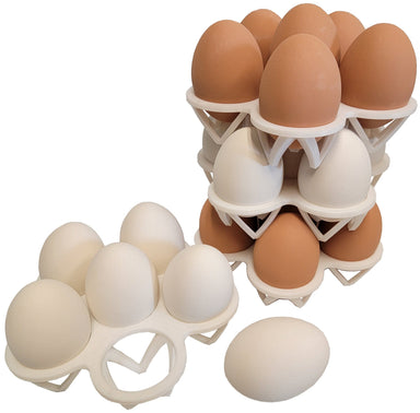 Rite Farm Products 6-egg stackable poly egg trays