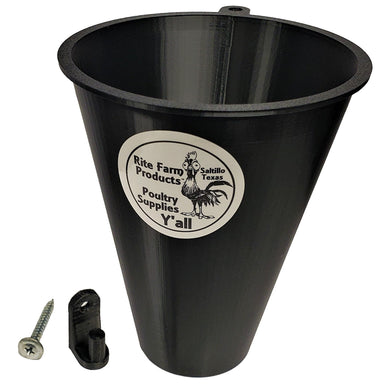 Rite Farm Products extra small quail processing cone with mounting bracket