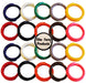 Rite Farm Products poultry leg bands in 20 assorted colors