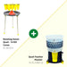 Rotating quail killing stand with 14 kill cones included in the quail processing kit