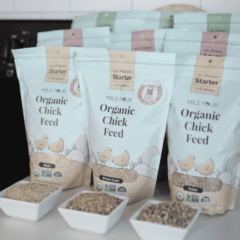 Mile Four Starter Organic Chicken Feed