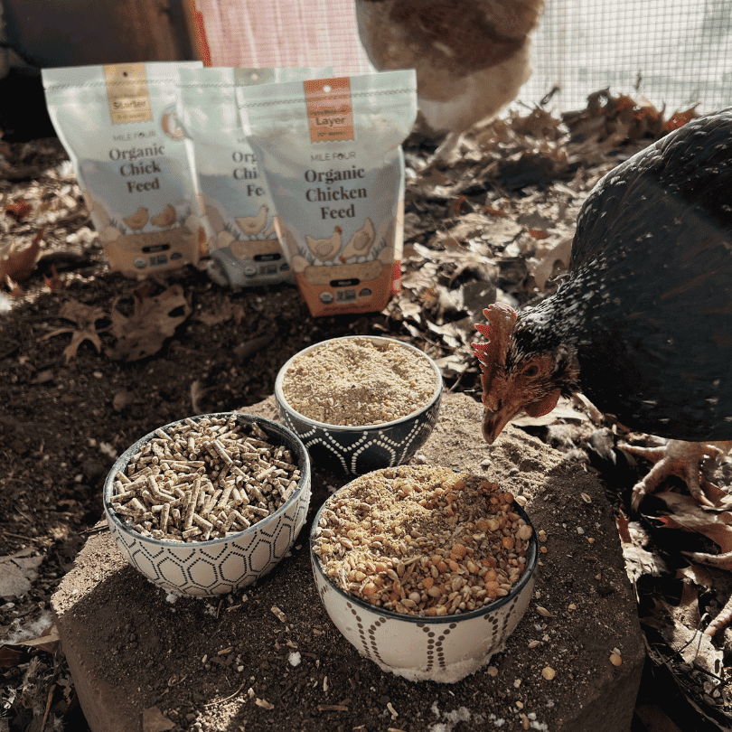 Mile Four Grower Organic Chicken Feed
