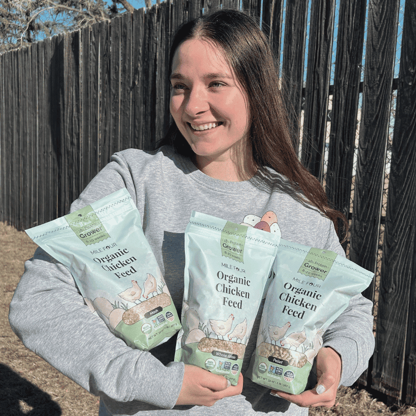 Mile Four Grower Organic Chicken Feed
