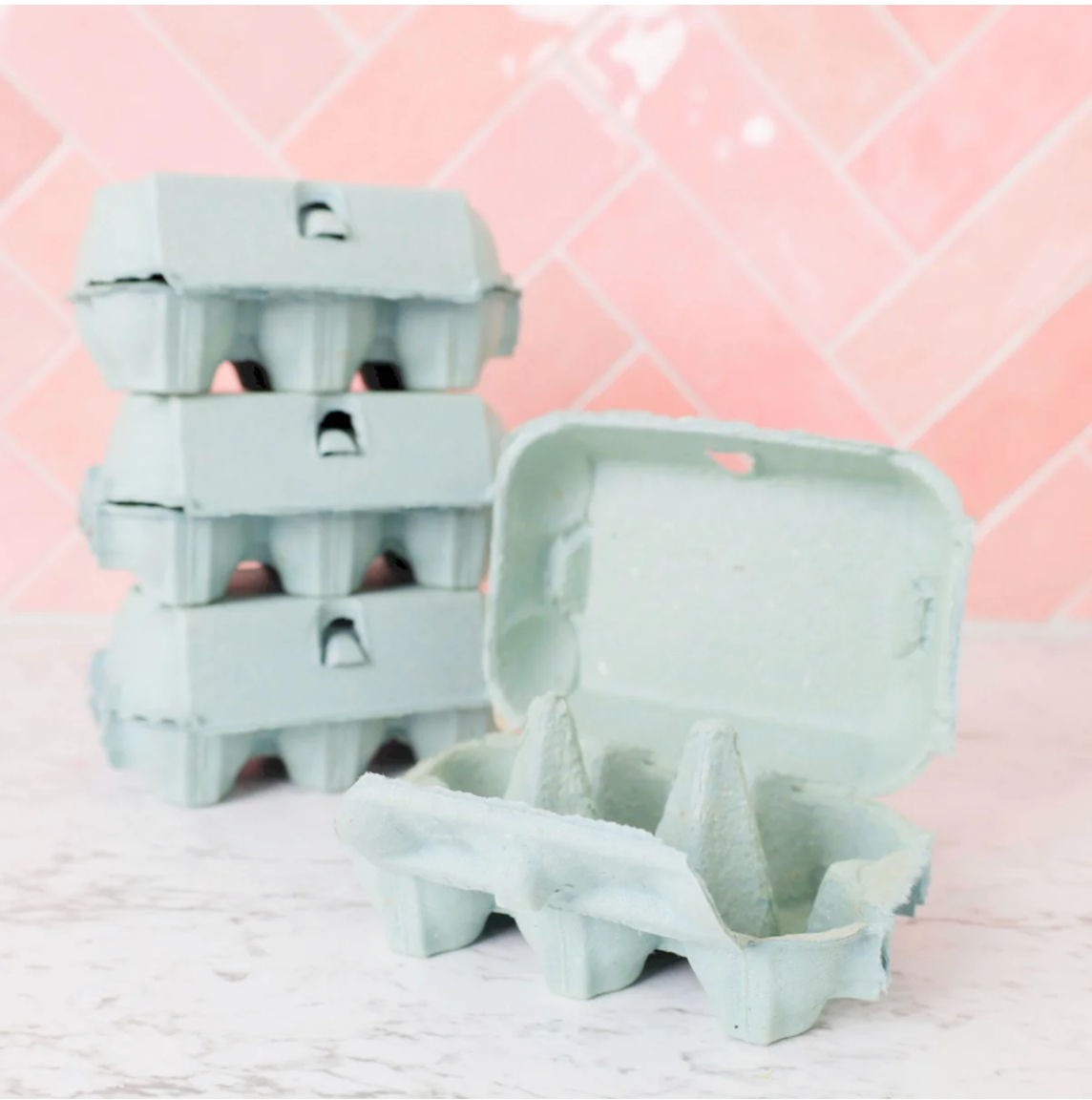 Sweet Stamp Egg Cartons for 6 Egg (Pack of 4)