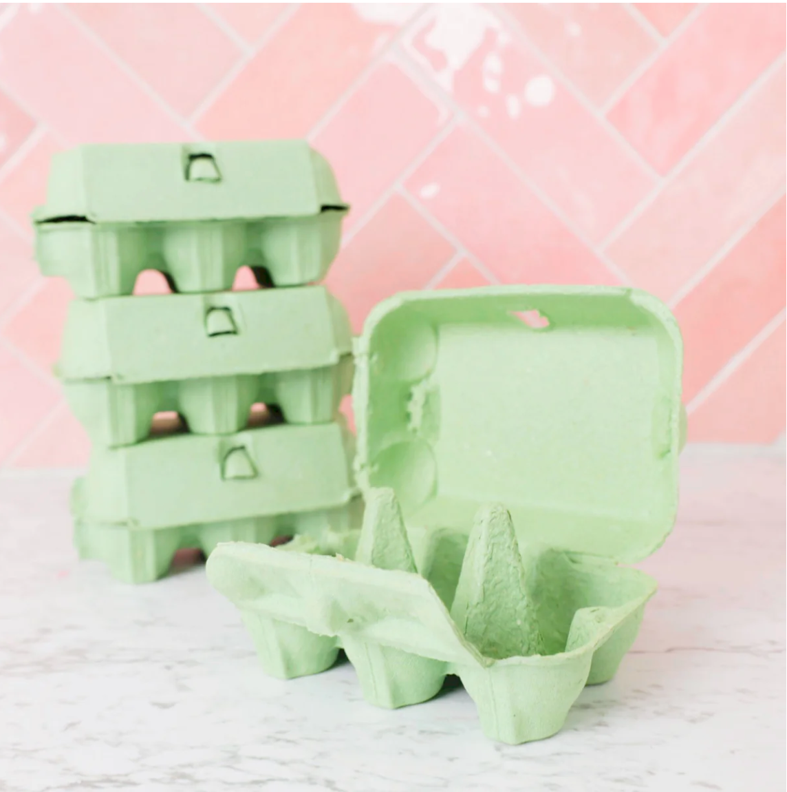 Sweet Stamp Egg Cartons for 6 Egg (Pack of 4)