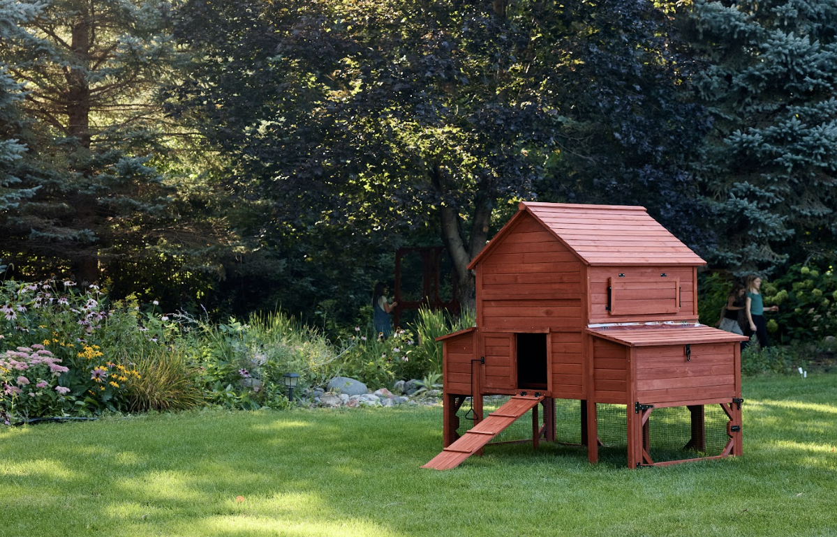 Chicken Coop Kit for 10 Chickens - 3 Run Options | Rhode Island Homestead Coop