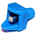 Screw-in horizontal chicken waterer nipple with stainless-steel nipple head