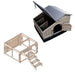 Snaplock by Formex Standard Chicken Coop Elevated with Stairs (No Run)