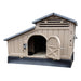 Snaplock by Formex Standard Chicken Coop Elevated with Stairs (No Run) open front door