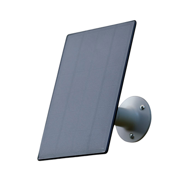 Solar panel for WiFi Coop Camera with adjustable mounting bracket