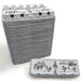 Split 12-count recycled egg carton for backyard chicken eggs